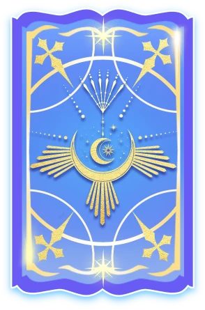 One tarot card ready to reveal